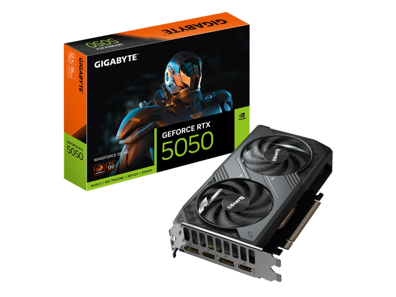 Gigabyte GeForce RTX 5050 Windforce OC 8GB GDDR6 DLSS5